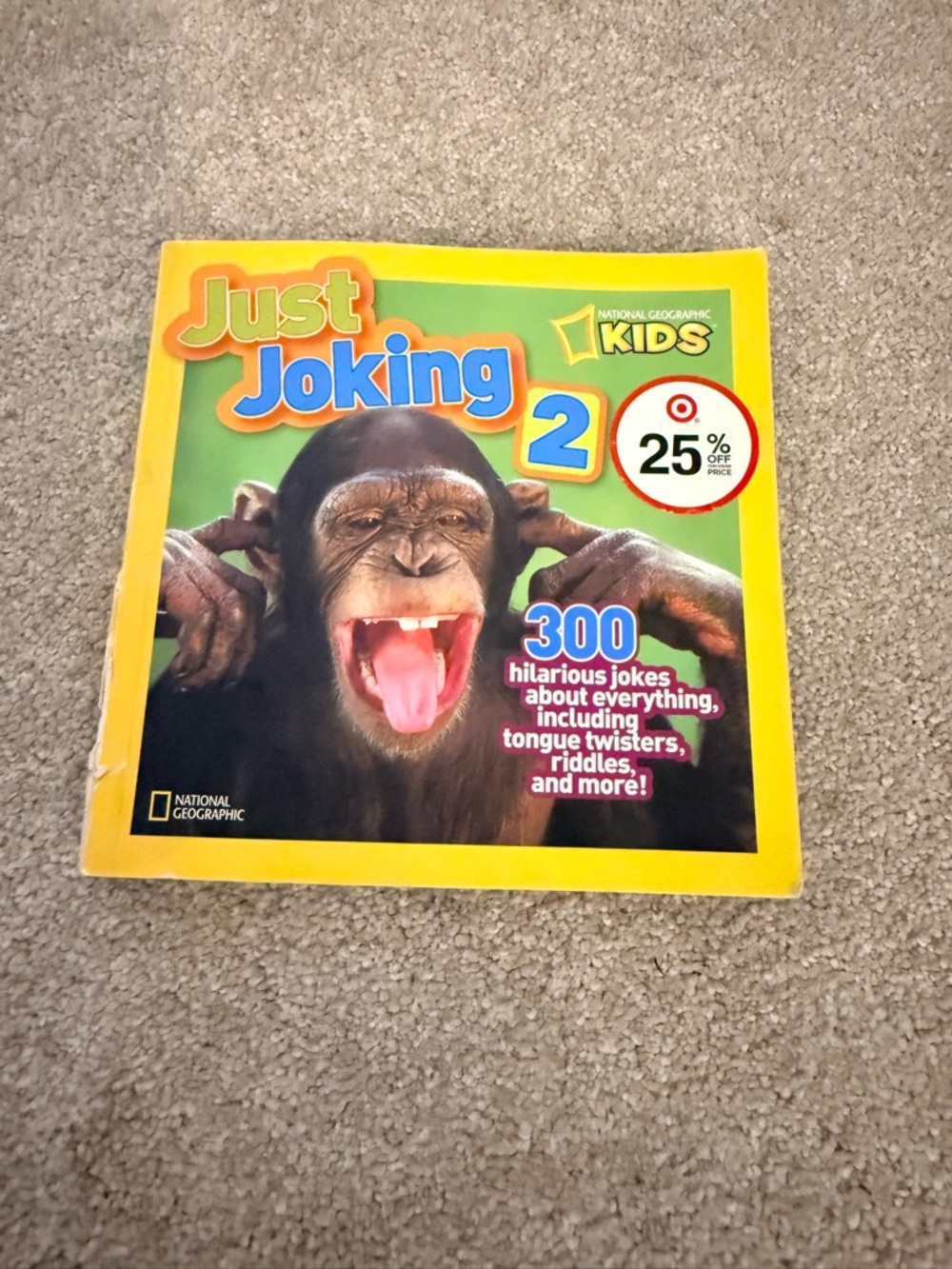 National Geographic Kids Just Joking 2 - Yellow and Green Cover